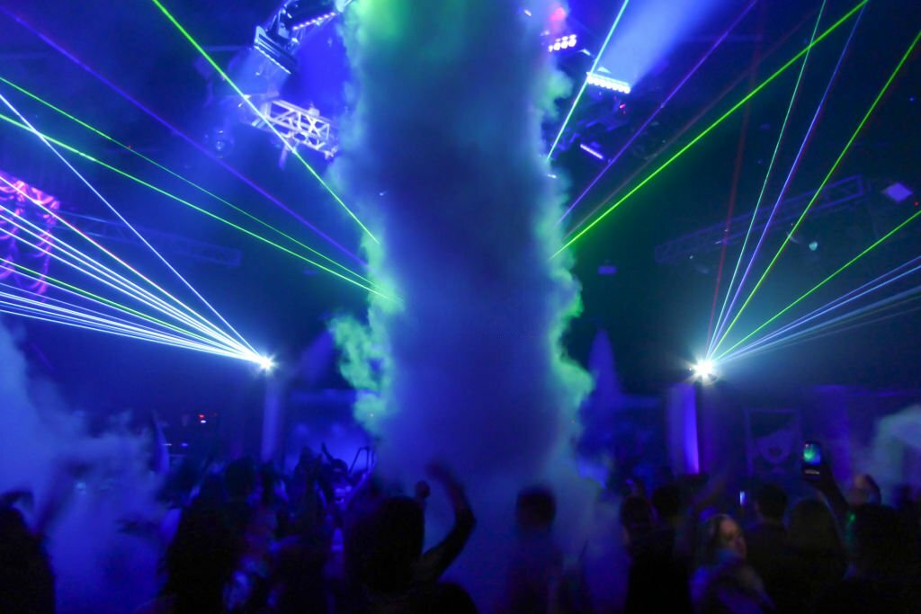 Electric After-Hours Party Scene in the NYC club